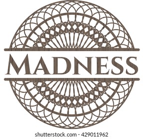 Madness realistic wood emblem