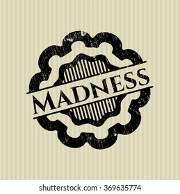 Madness rubber grunge texture seal