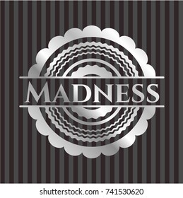 Madness silver shiny emblem