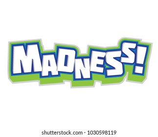 Madness Vector Headline