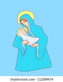 Madonna and child Jesus