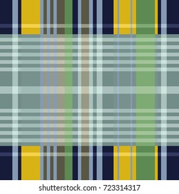 Madras Tartan Plaid Seamless Pattern Design