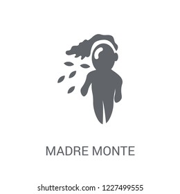 Madre monte icon. Trendy Madre monte logo concept on white background from Fairy Tale collection. Suitable for use on web apps, mobile apps and print media.