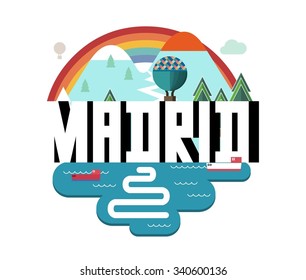 Madrid city in spain is a beautiful destination to visit for tourism.