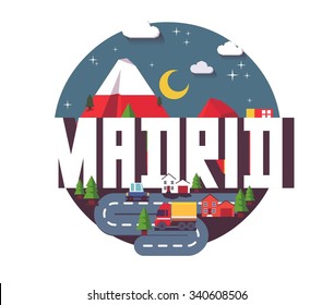 Madrid city in spain is a beautiful destination to visit for tourism.