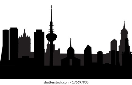 Madrid Skyline