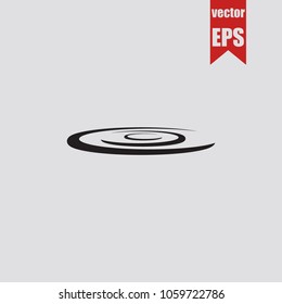 Maelstrom icon in trendy isolated on grey background.Vector illustration.