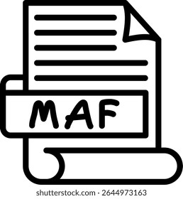 Dados genéticos do formato de anotação da mutação MAF
