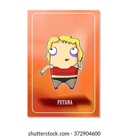 mafia cards a prostitute