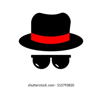 mafia hat fashion image vector icon logo symbol