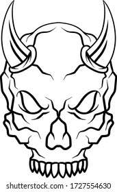 mafia skull logo illustration for t-shirt design and any apparel or digital printing stuff