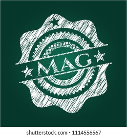 Mag chalkboard emblem