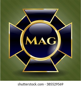 Mag golden emblem