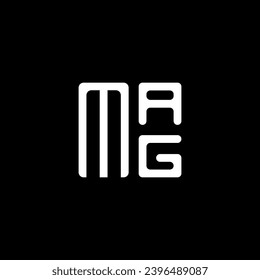 MAG letter logo vector design, MAG simple and modern logo. MAG luxurious alphabet design  