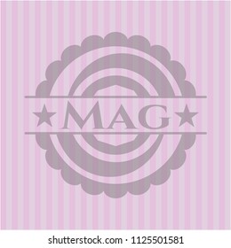 Mag realistic pink emblem