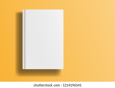 Magazine, album or book template on modern background. Vector illustration. 