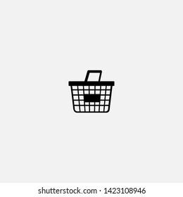 magazine basket icon sign signifier vector