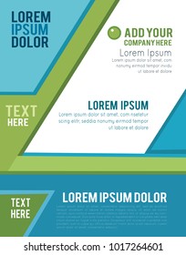 Magazine or brochure, vector design. Abstract background.