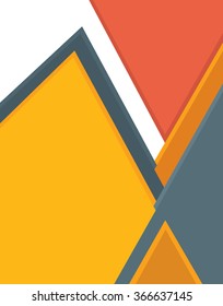 Magazine or brochure, vector design. Abstract background.