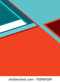 Magazine or brochure, vector design. Abstract background.