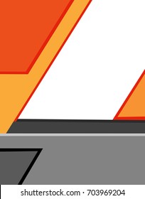 Magazine or brochure, vector design. Abstract background.