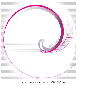 Magazine or catalog page template. Scalable vector graphics in *.eps format.