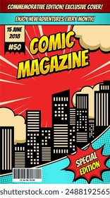 magazine comic book cover design templatemagazine comic book cover design template