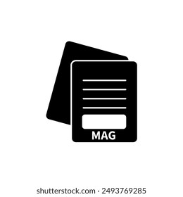 magazine concept line icon. Simple element illustration. magazine concept outline symbol design.