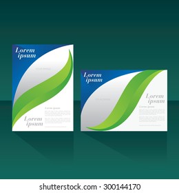 magazine cover, brochure, flyer, poster & layout template
