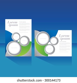 magazine cover, brochure, flyer, poster & layout template
