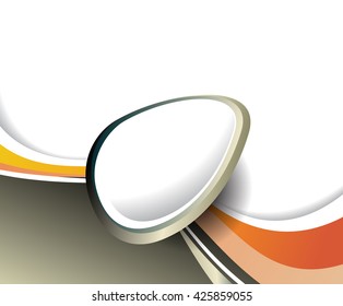 Magazine cover, design layout template. Abstract vector background.