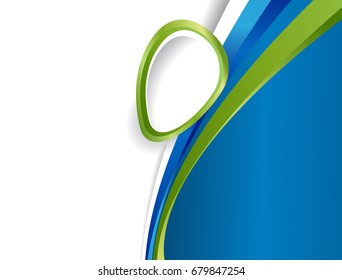 Magazine cover, design layout template. Abstract vector background.