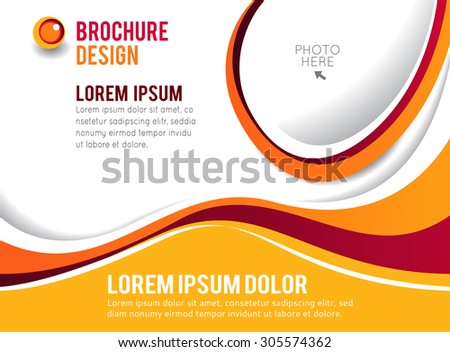 magazine cover design layout template abstract stock vector royalty magazine cover layout template