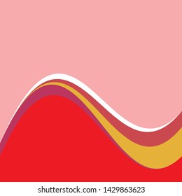Magazine cover, publishing and print presentation. Abstract vector background.