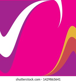 Magazine cover, publishing and print presentation. Abstract vector background.
