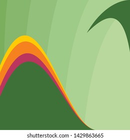 Magazine cover, publishing and print presentation. Abstract vector background.