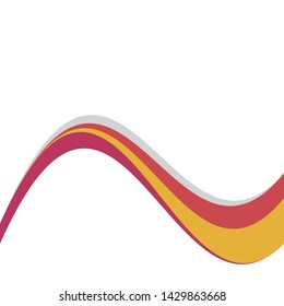 Magazine cover, publishing and print presentation. Abstract vector background.