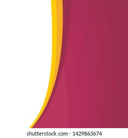 Magazine cover, publishing and print presentation. Abstract vector background.