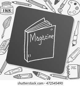 magazine doodle