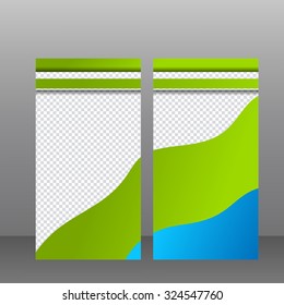 Magazine, flayer, brochure and cover layout design print template