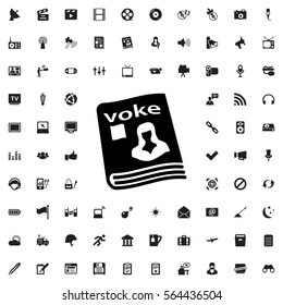 magazine icon illustration isolated vector sign symbol