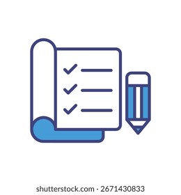 Icono de revista Vector ilustración de stock