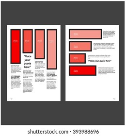 Magazine Layout Design Template
