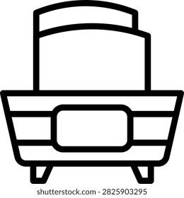 Magazine Rack Vector Design Icon Style