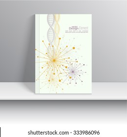 Magazine vector Cover. 
