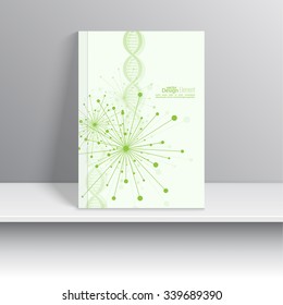 Magazine vector Cover. 