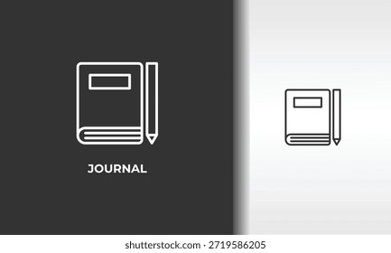 Vector De Revista, Icono O Logotipo Signo Ilustración De Símbolo Aislado