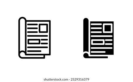 Magazines icon concept. Stock vector