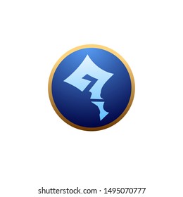 mage icon for icon game, icon of game character, class magic, wizard