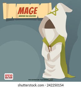 Mage vector art and illustration.
